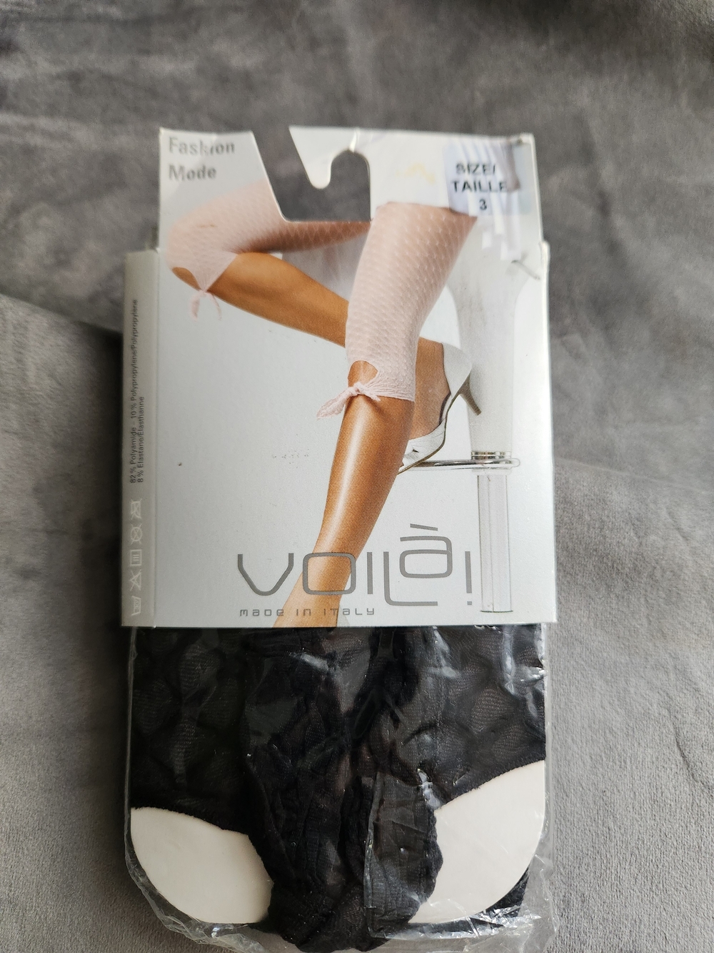 Capri pantyhose - Legging - Black - Size 3 by Voila